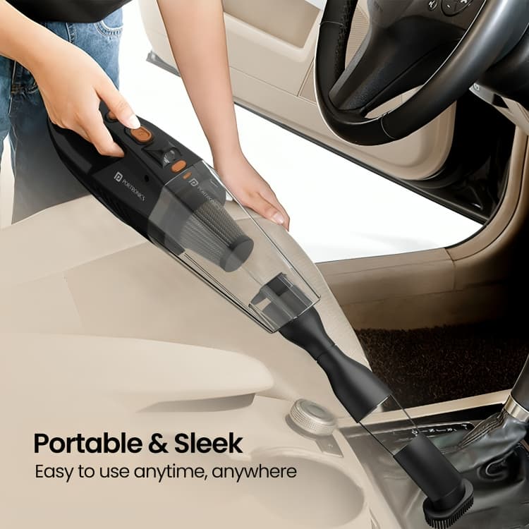 Portronics Mopcop Rechargeable Handheld Vacuum Cleaner - Image 1
