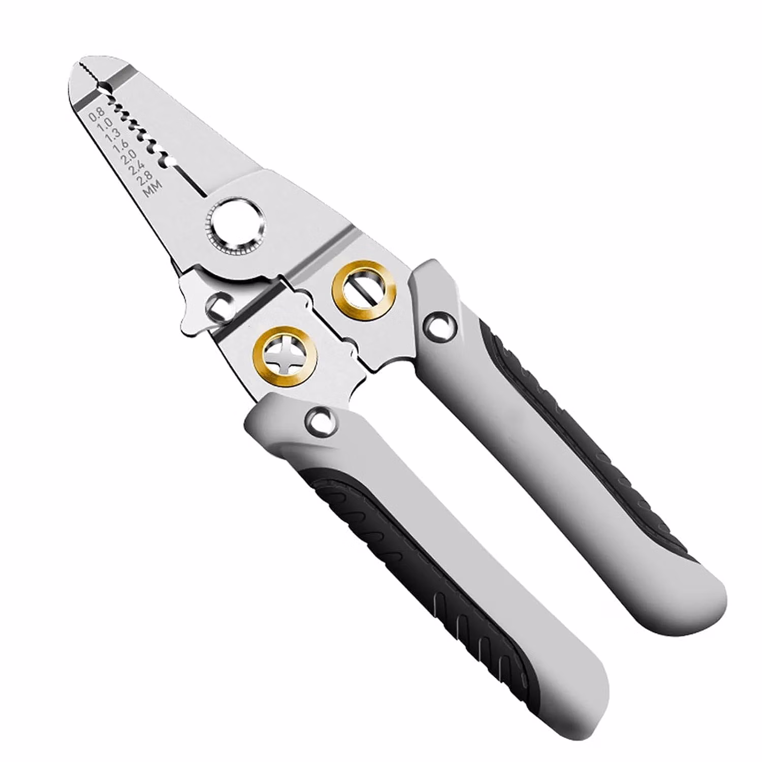 Multi-Function Wire Stripper & Cutter Pliers - Image 1