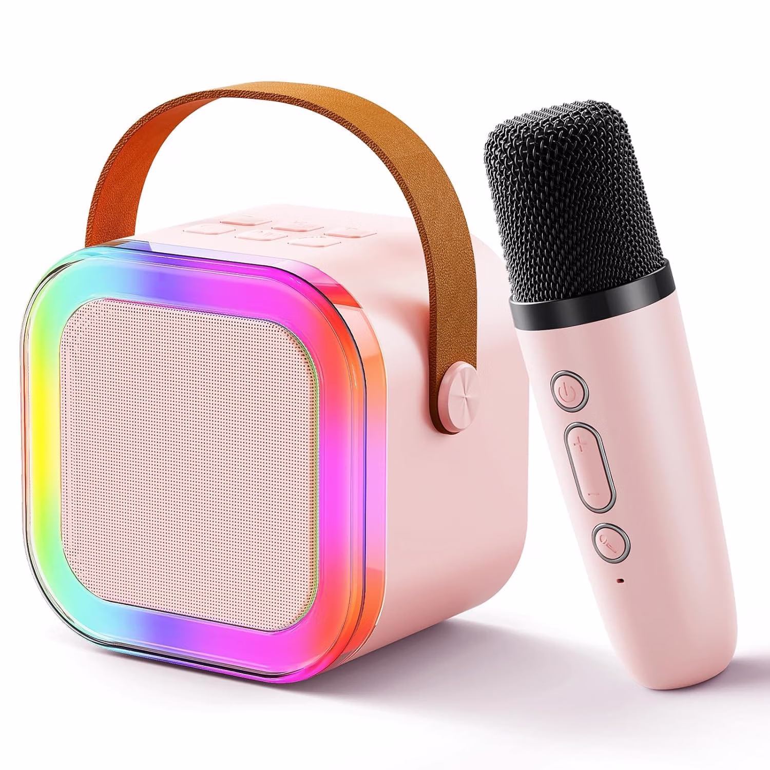 Storio Mini Rechargeable Bluetooth Karaoke Speaker - Image 1